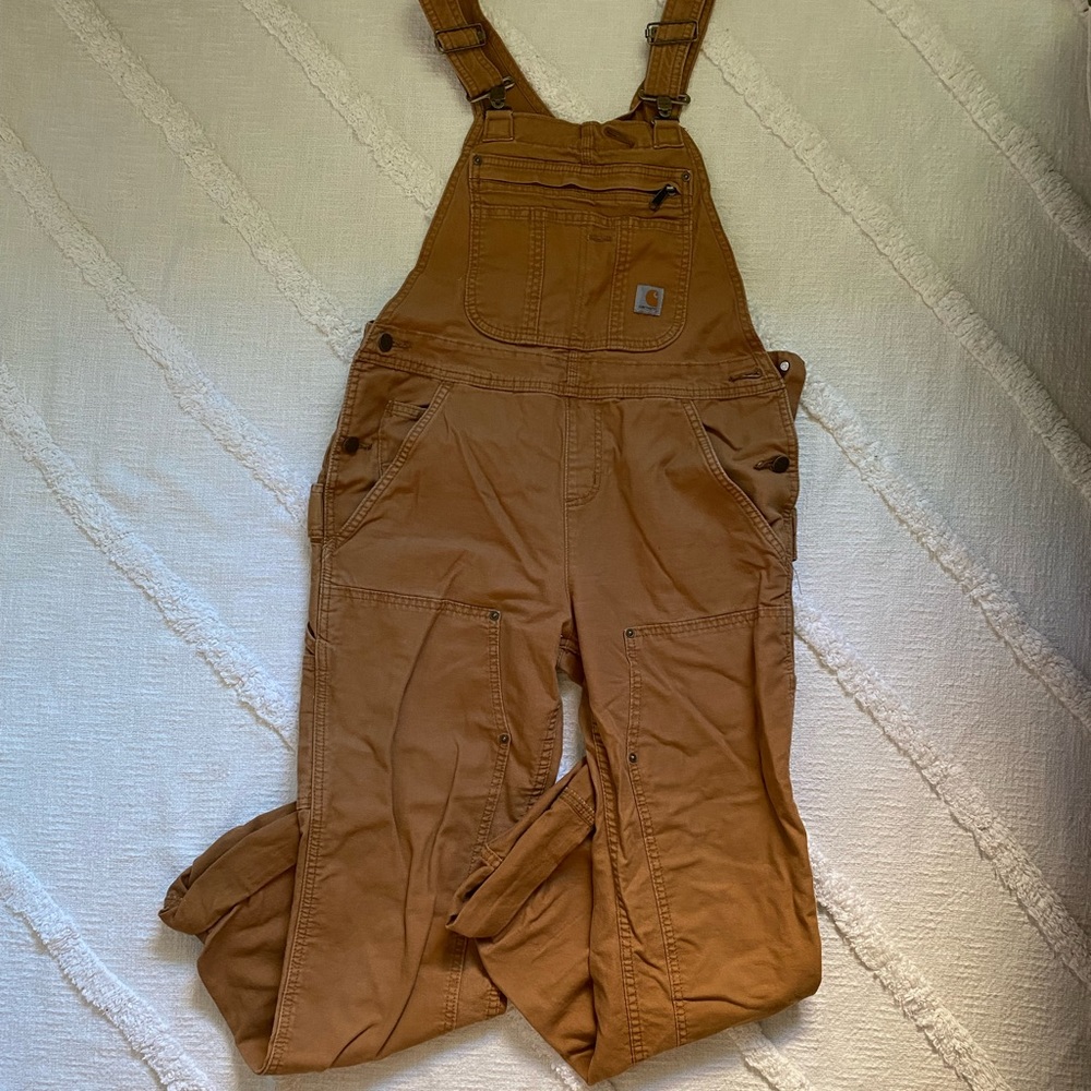 Brown Carhartt Overalls